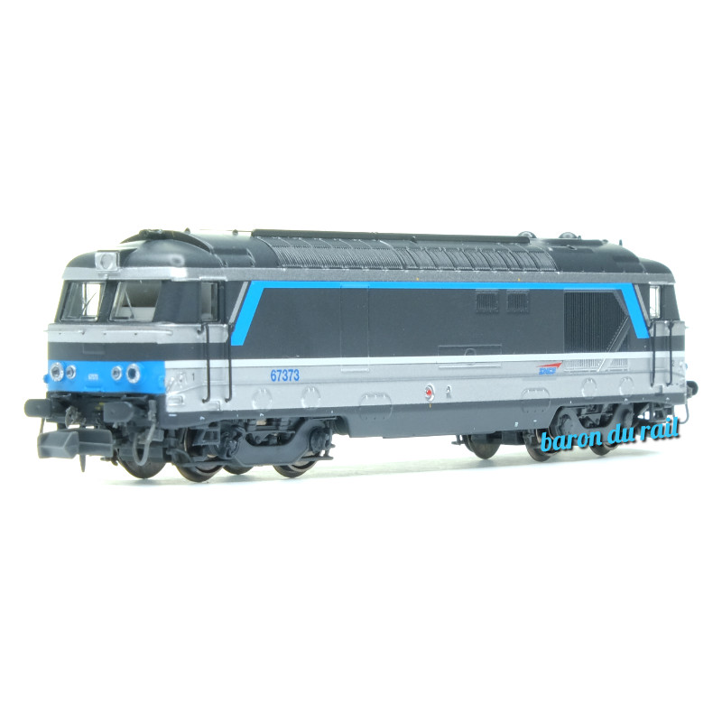 Locomotive diesel BB 67373, Isabelle SNCF ép V-VI - analogique - N 1/160 - REE NW-327