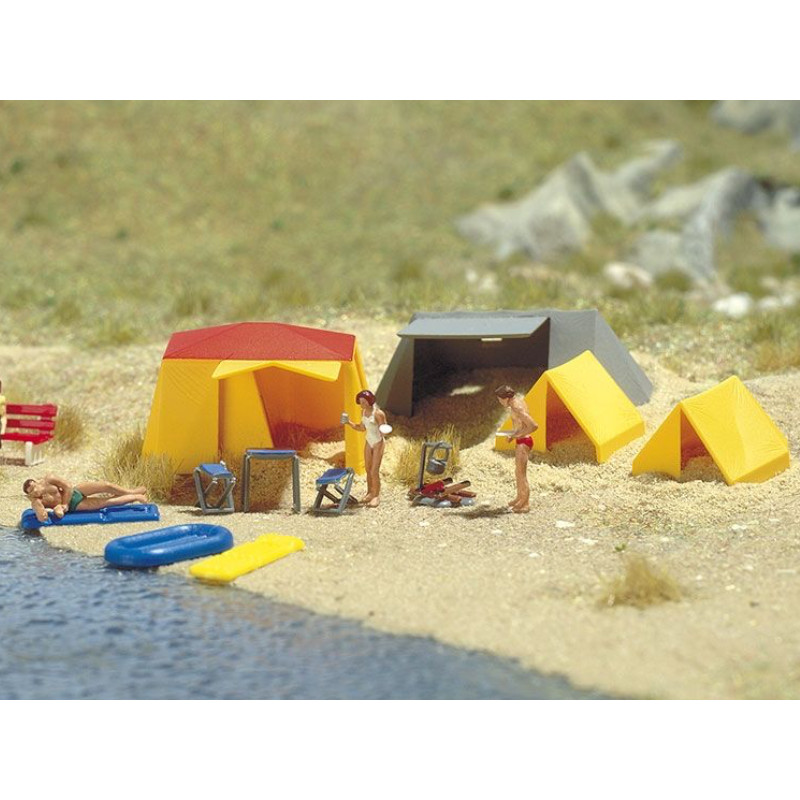 Ensemble Th matique Camping HO 1 87 BUSCH 6026 Ensemble Th matique Camping HO 1 87 BUSCH 6026