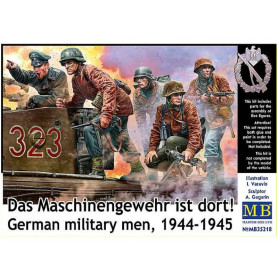 Militaires allemands, 1944-1945 WWII - 1/35 - MASTER BOX 35218