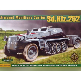 Transporteur de munitions blindées Sd.Kfz.252 - 1/72 - ACE 72238