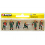 Equipe forestière - HO 1/87 - NOCH 15061