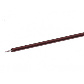 Câble marron - 10 mètres -  0,7 mm² - ROCO 10631