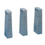 3x piliers de viaduc - HO 1/87 - FALLER 120479
