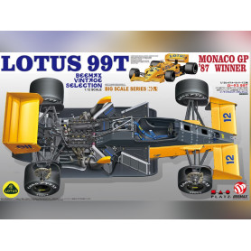 Lotus 99T '87 Monaco Winner - 1/12 - BEEMAX 12001