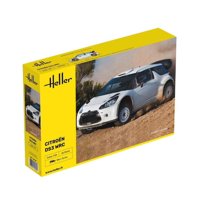 Citroen DS3 WRC - échelle 1/24 - HELLER 80758