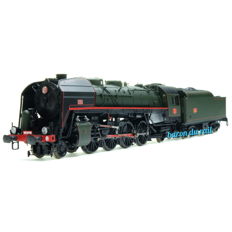 Locomotive vapeur 141 R 420 SNCF digitale son - ép V - HO 1/87 - JOUEF HJ2432S
