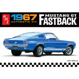 Ford Mustang GT Fastback 1967 - 1/25 - AMT 1241