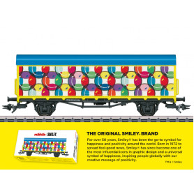 Wagon Smiley® 2024 - HO 1/87 - 3 RAILS - Märklin 48882