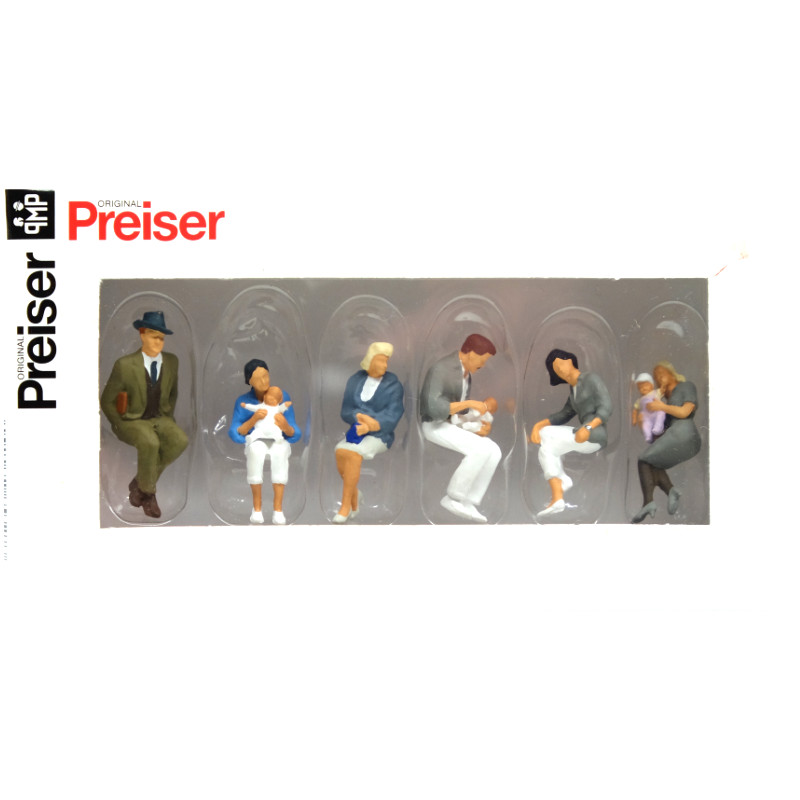 Personnes assises - O 1/43 - PREISER 65327