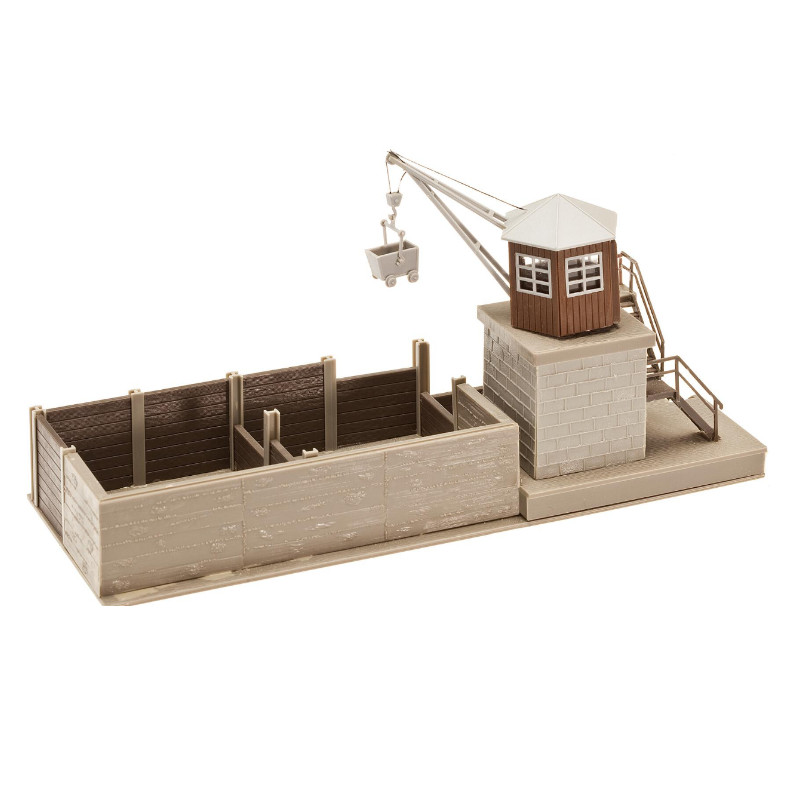 Faller Dépôt De Charbon – Maquette à Monter échelle HO, Modélisme Ferroviaire, à Partir De 14 Ans
