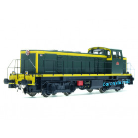 Locomotive diesel BB 63792 SNCF ép III-IV - analogique - HO 1/87 - REE JM-008