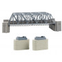 Pont type poutrelles acier 2 voies - HO 1/87 - FALLER 120497