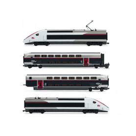 TGV Duplex Carmillon SNCF ép. VI 4 éléments analogique - HO 1/87 - JOUEF HJ2451