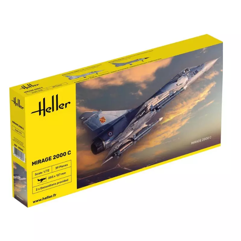 Mirage 2000 C échelle 1/72 - HELLER 80303