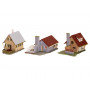 3x maisons - N 1/160 - FALLER 232221
