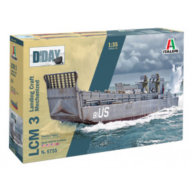 Barge de débarquement LCVP et Infanterie US - échelle 1/35 - ITALERI 6755