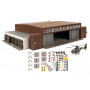 Hangar avec hélicoptère - HO 1/87 - FALLER 144111