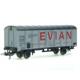 Wagon couvert EVIAN SNCF - HO 1/87 - JOUEF