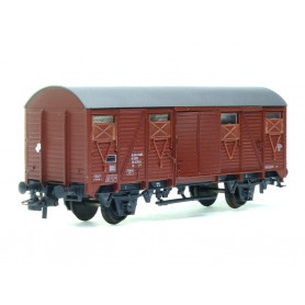 Wagon couvert toit lisse SNCF - HO 1/87 - ROCO