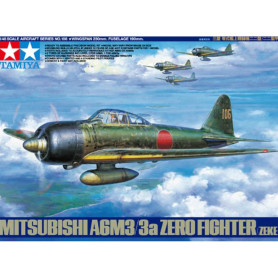 Mitsubishi A6M3/3a Zero Fighter (Zeke) - 1/48 - Tamiya 61108