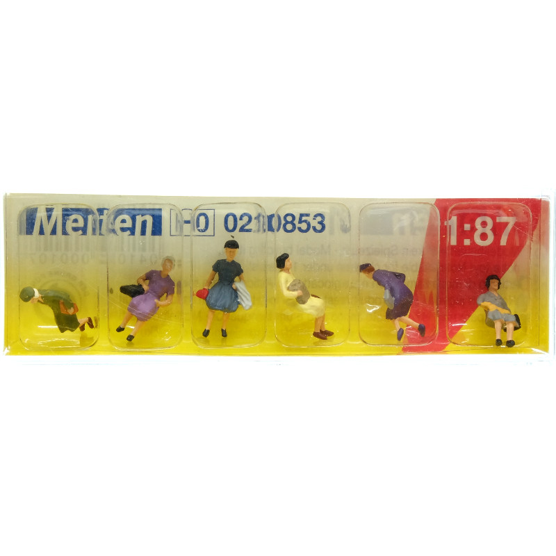 Passagers assis - HO 1/87 - MERTEN 0210853