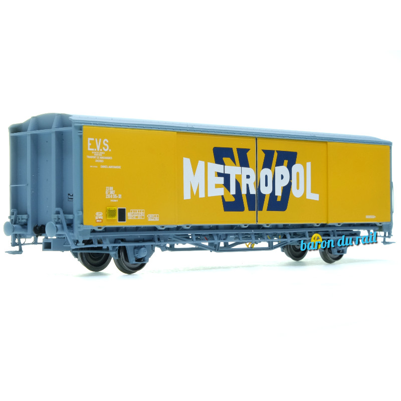 Wagon Hbis E.V.S METROPOL ép. IV SNCF - HO 1/87 - LS Models 30679