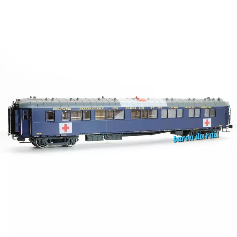 Voiture WL S2 Croix Rouge ép. IIIb avec éclairage - HO 1/87 - LS Models 49140