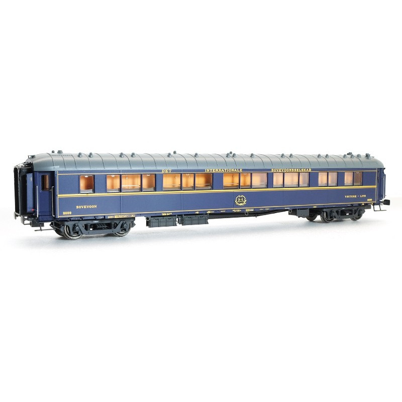 Voiture WL STU CIWL ép. IIIc avec éclairage - HO 1/87 - LS Models 49142