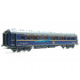 Voiture WL S2 CIWL ép. II-IIIa avec éclairage - HO 1/87 - LS Models 49146