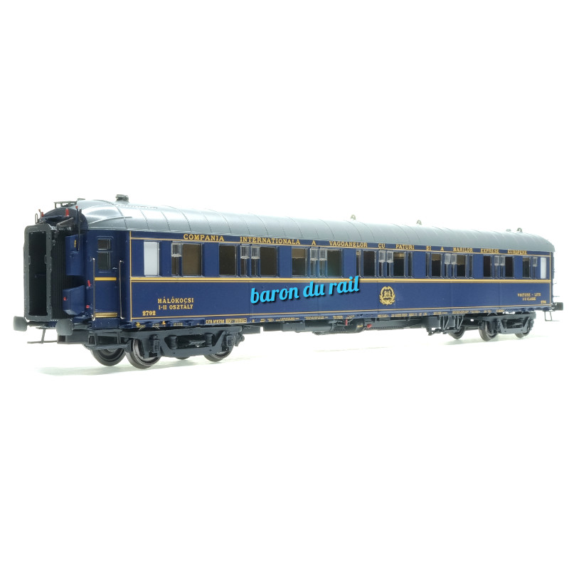 Voiture WL S2 CIWL ép. II-IIIa avec éclairage - HO 1/87 - LS Models 49146