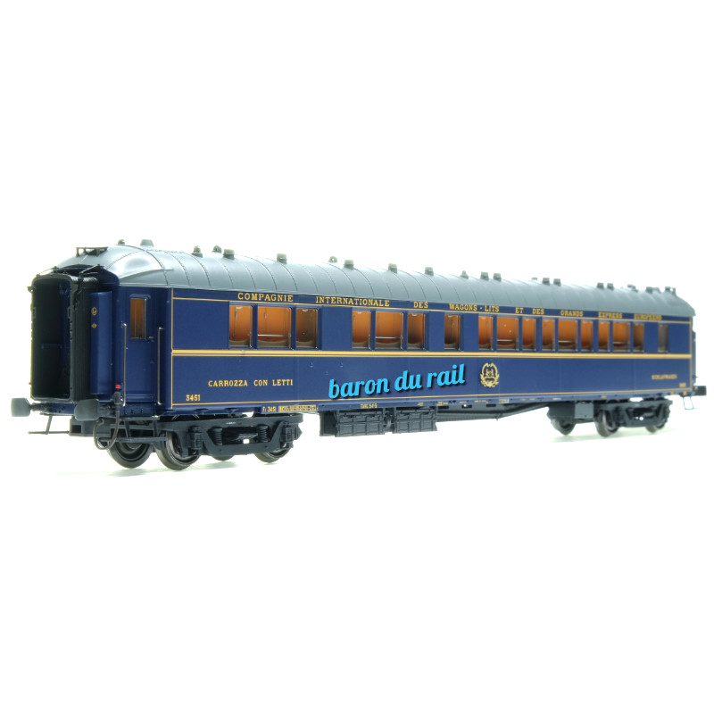 Voiture WL SG20 1968 CIWL ép. IV avec éclairage - HO 1/87 - LS Models 49149
