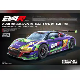AUDI R8 LMS EVA RT TEST TYPE-01 TSRT R8 - 1/24 - MENG CS-008