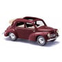 Renault 4CV cabriolet bordeaux - HO 1/87 - BUSCH 46573