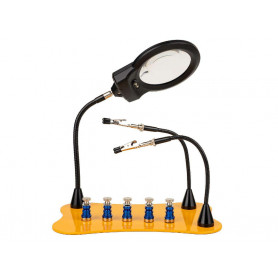 Poste de soudure et lampe loupe pour modélisme - FALLER 170556