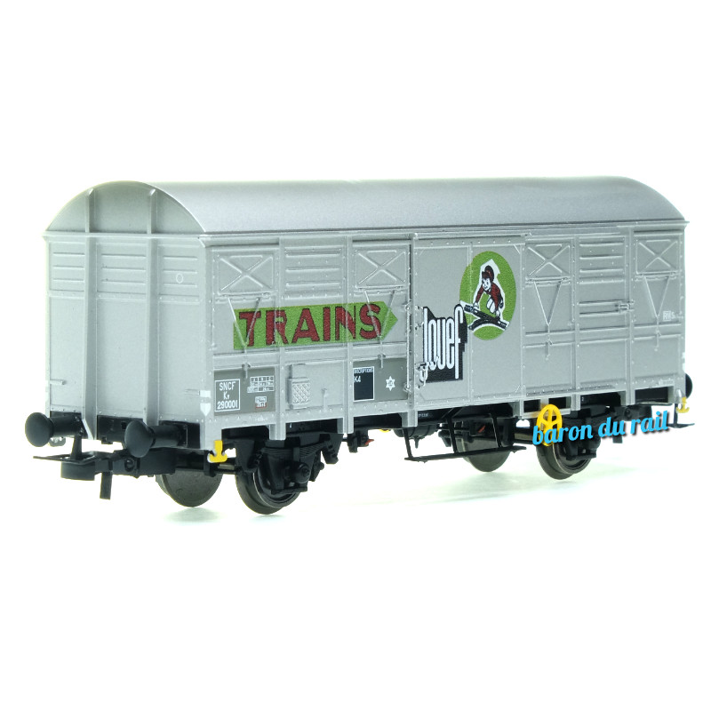 Wagon couvert JOUEF Anniversaire 80 ans ép. III - HO 1/87 - JOUEF HJ6292