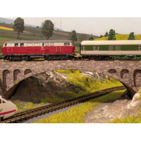 Pont en arc de pierre - N 1/160 - NOCH 62831