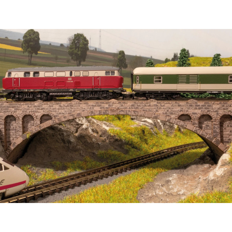 Pont en arc de pierre - N 1/160 - NOCH 62831