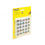 25x touffes Touffes d'herbe PROFI « fleuries » - HO 1/87 - NOCH 06900