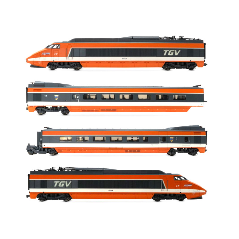 TGV Sud-Est version inaugurale SNCF ép. IV 4 éléments digital son - HO 1/87 - JOUEF HJ2425S