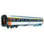 Voiture VSE A9u Corail, logo encadré, "Eurofima" SNCF ép. IV - HO 1/87 - LS Models 40380