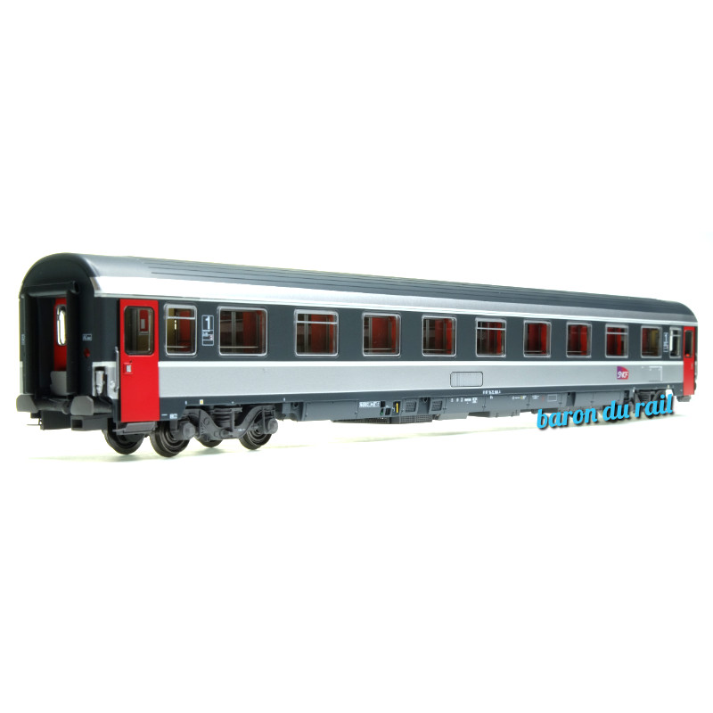 Voiture VSE A9u Corail Carmillon, "Eurofima" SNCF ép. VI - HO 1/87 - LS Models 40382