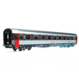 Voiture VSE A9u déclassée Corail+, Carmillon, "Eurofima" SNCF ép. VI - HO 1/87 - LS Models 40386