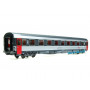 Voiture VSE A9u déclassée Corail+, Carmillon, "Eurofima" SNCF ép. VI - HO 1/87 - LS Models 40386