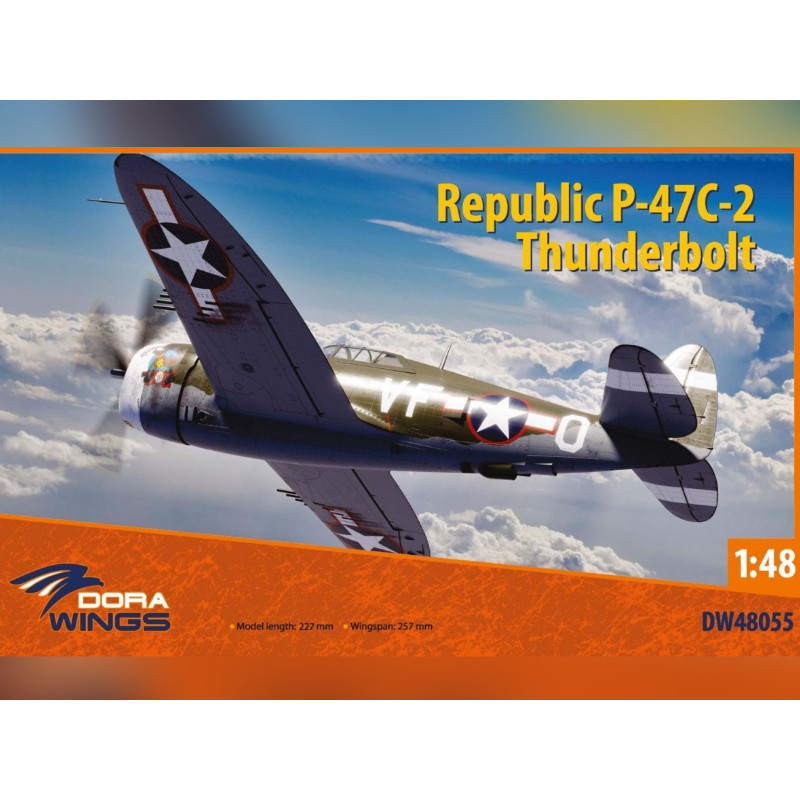 Republic P-47 Thunderbolt - 1/48 - DORA WINGS 48055