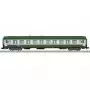 Voiture UIC 2ème classe B10 SNCF ép. V - N 1/160 - MINITRIX 18466