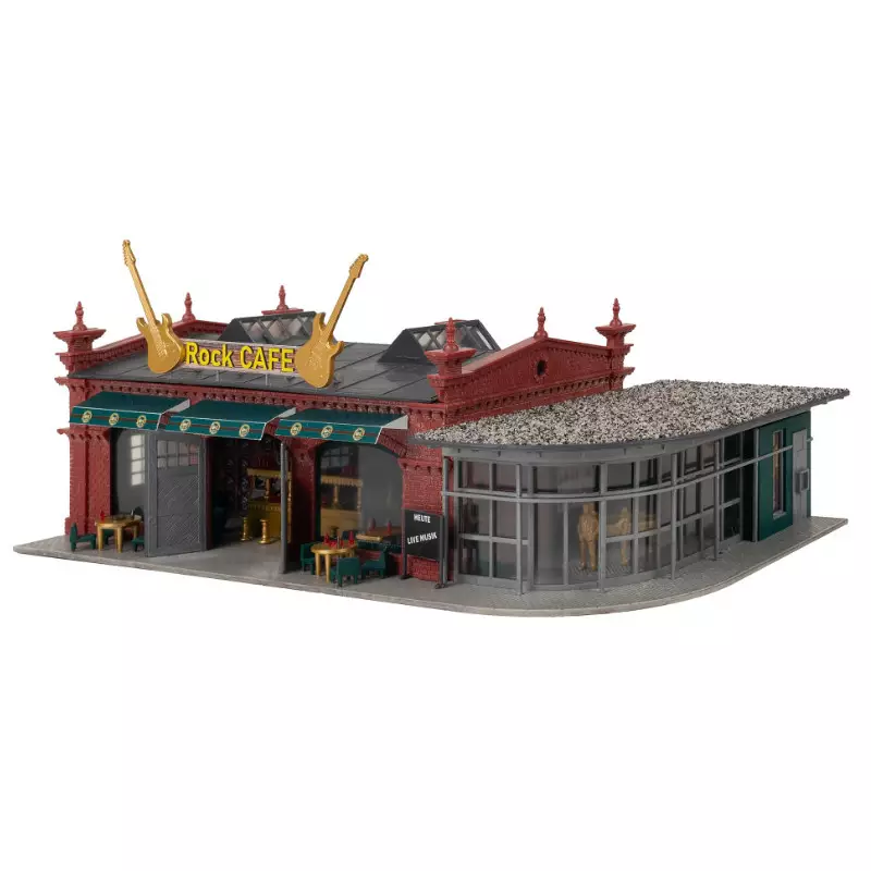 Faller 180564 – Brasserie En Plein Air – Kit Bâtiment HO (1/87) – Maquette