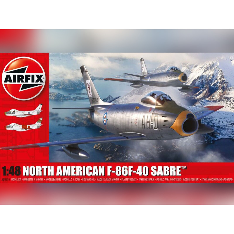 North American F-86F-40 Sabre - 1/48 - AIRFIX A08110