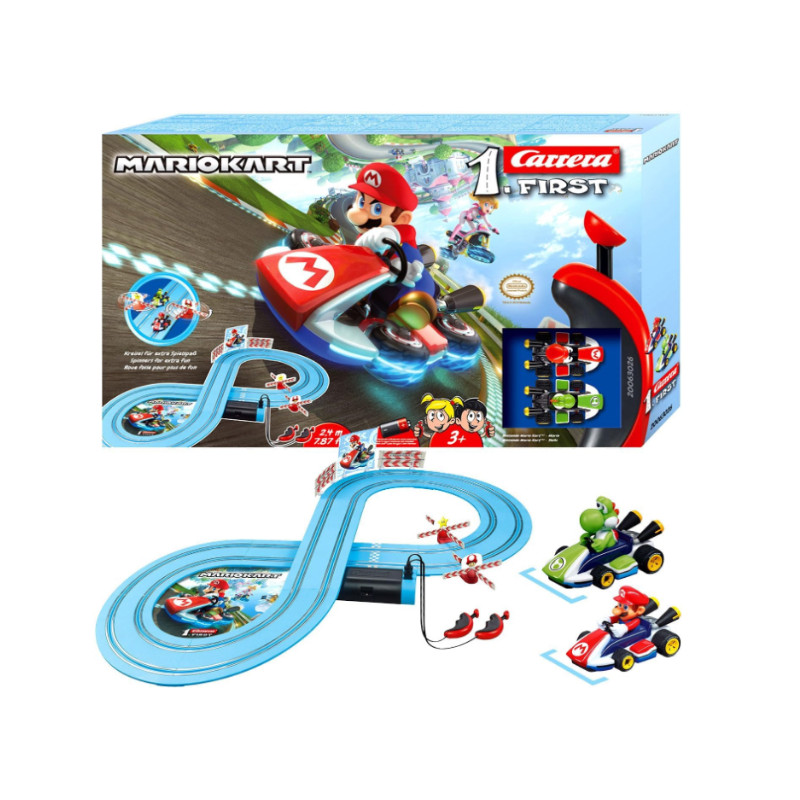 Coffret Carrera First Mario Cart - 1/50 analogique - CARRERA 63026