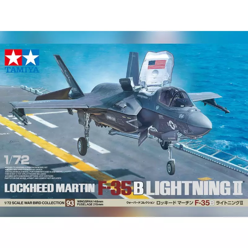 Lockheed Martin F-35B Lightning II - 1/72 - Tamiya 60793
