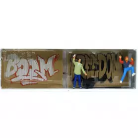 Artistes de graffitis - HO 1/87 - PREISER 10334